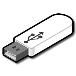 USB リカバリ・メディアを標準付属