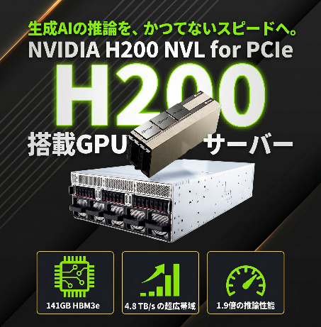H200搭載サーバー