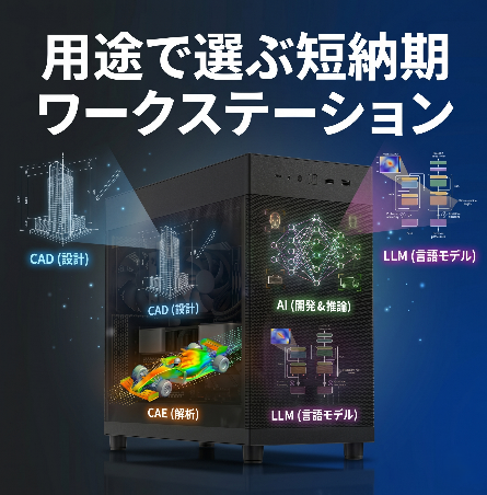 用途で選ぶワークステーション