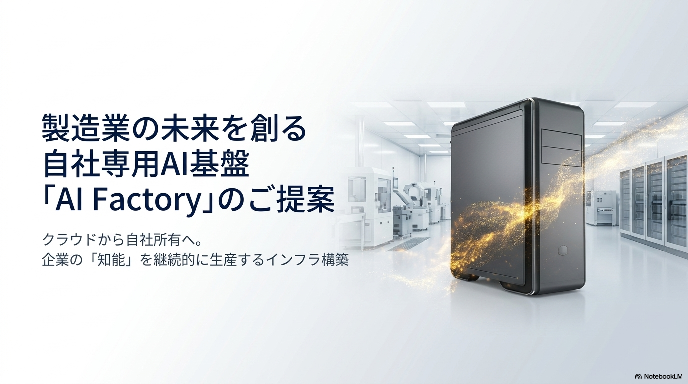 AI Factoryの製品イメージ