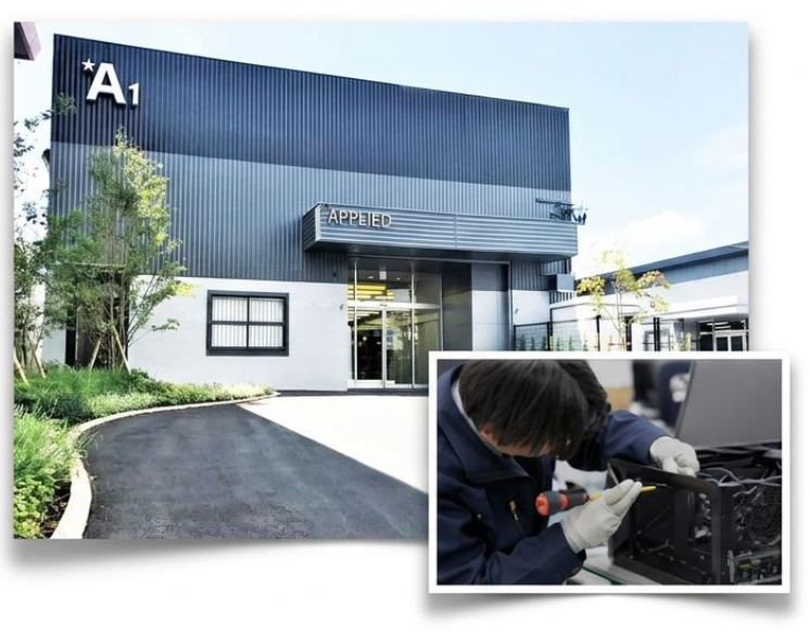アプライド福岡の開発・生産拠点と製造作業風景