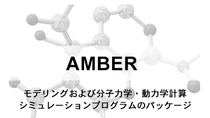 モデリングおよび分子力学・動力学シミュレーションプログラムのパッケージ